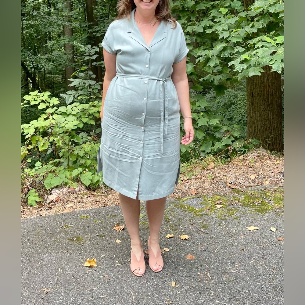 Frank and Oat button up dress size L